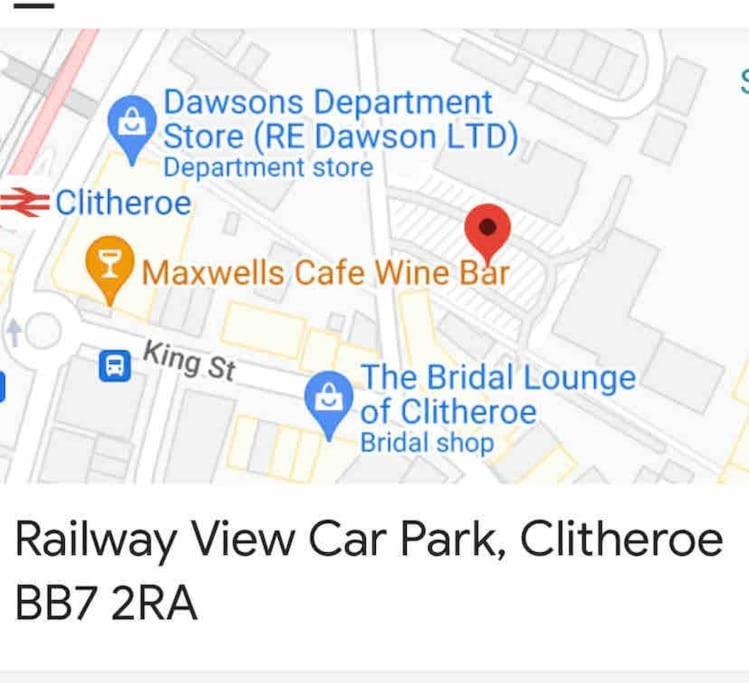 Clitheroe Town Centre Modern 2 Bed Apartment מראה חיצוני תמונה